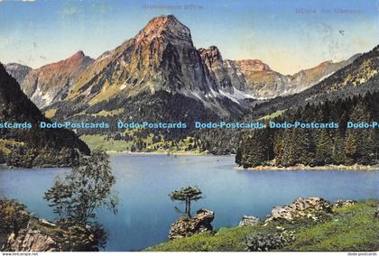 R174356 Brunnelistock. Nafels. Am Obersee. E. Jeanrenaud. 1454