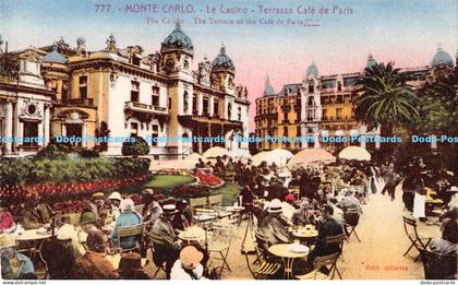 R176365 Monte Carlo. Le Casino. Terrasse Cafe de Paris. The Casino. The Terrace