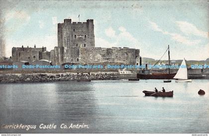 R180575 Carrickfergus Castle Co. Antrim. W. Lawrence