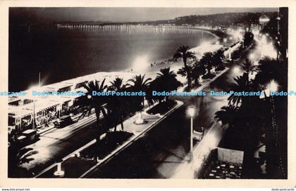 R180864 Nice. La Promenade des Anglais la Nuit. Munier