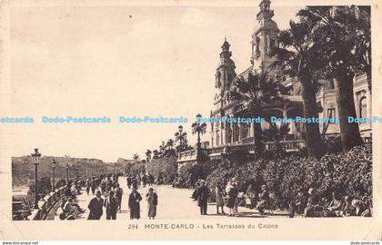 R188157 Monte Carlo. Les Terrasses du Casino. 1933
