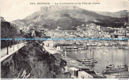 R188487 Monaco. La Condamine et la Tete de Chien