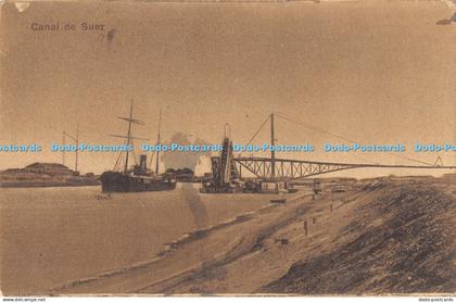 R193577 Canal de Suez M A F Suez No 5 Egypt