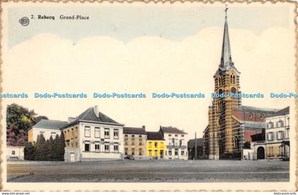 R194226 2 Rebecq Grand Place Albert Meurant Devalck Grand Bazar Rebecquois