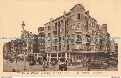 R197399 Albert 43 La Panne La Digue Hotel Albert Ier A Dohmen