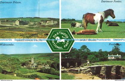 R199159 Greetings from Dartmoor Dartmoor National Park Harvey Barton Multi View