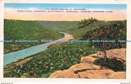 R213091 The Grand Canyon of Tennessee from Signal Mountain Chattanooga Tennessee