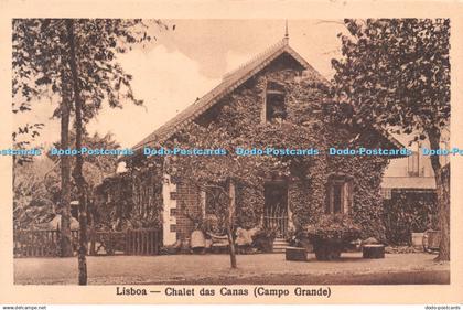 R220481 Lisboa Chalet da Canas Campo Grande Post Card