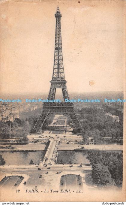 R264306 Paris La Tour Eiffel LL 12 Levy et Neurdein Reunis Postcard