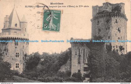 R273551 Morbihan Elven Fortresse De Largouet Out Tour d Elven Du 15 Siecle No 22