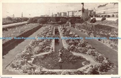 R280910 The Water Garden And Hove Boundary Hove No 91 1957