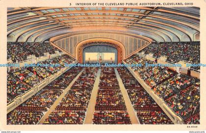 R283649 Interior Of The Cleveland Public Auditorium Cleveland Ohio No 306 Curt T