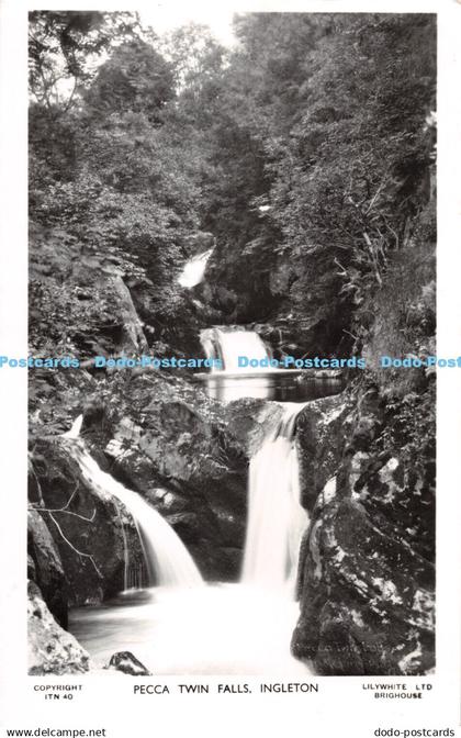 R286174 Ingleton Pecca Twin Falls Lilywhite A Hunting Photographic Company