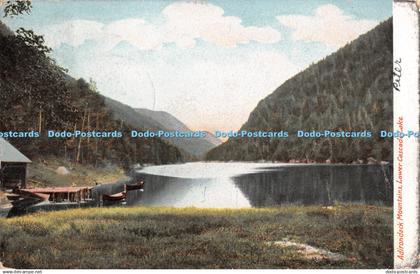 R290028 Adirondack Mountains Lower Cascade Lake The Hugh C Leighton 1906