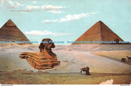 R329046 Caire Sphinx et Pyramides The Cairo Postcard