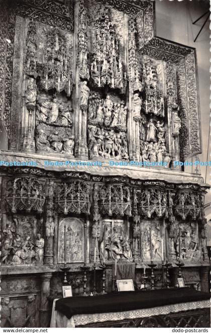 R330497 Huesca La Parroquieta Altar Mayor Detalle Sicilia Zaragoza 1959