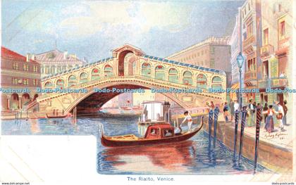 R341423 Venice The Rialto Postcard