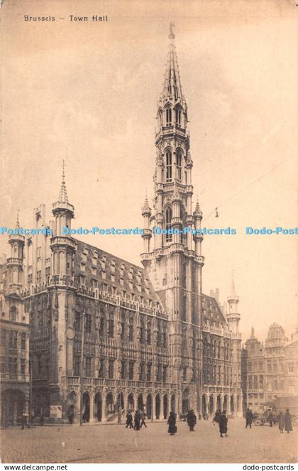 R344011 Brussels Town Hall The Brussels Official and International Commercial Fa