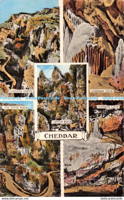 R360240 Cheddar The Wind Rock Castle Rock Cheddar Cave Multi View 1969