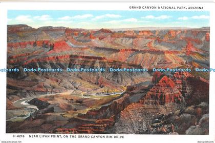 R366275 Arizona Grand Canyon National Park Near Lipan Point on the Grand Canyon