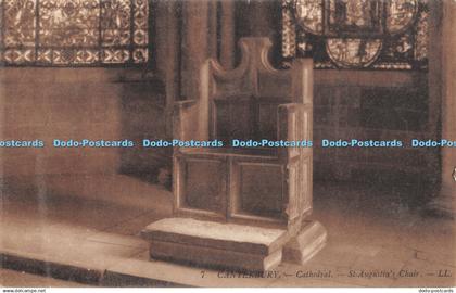 R367641 Canterbury Cathedral St Augustin Chair LL 7