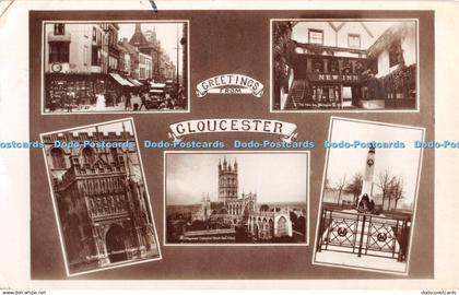 R386108 Greetings From Gloucester Gloucester Cathedral South East View The New I