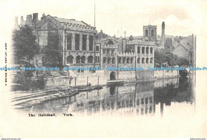 R389764 The Guildhall York H Graham Olen Post Card