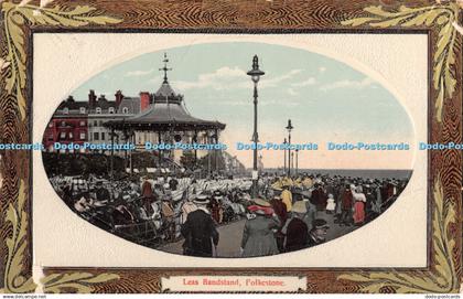 R392606 Folkestone Leas Bandstand The Charterhouse Series of Folkestone Views 19