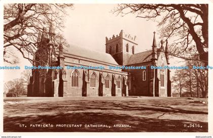 R411041 St Patricks Protestant Cathedral Armagh R 3456 Valentines RP 1955