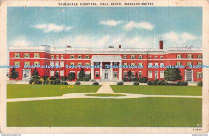 R411238 Truesdale Hospital Fall River Massachusetts American Art Post Card