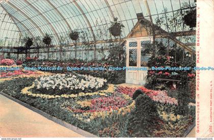 R416365 Greenhouse in Prospect Park Brooklyn N Y 2034 Illustrated Post Card 1908