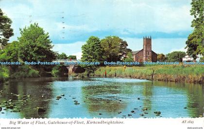 R422511 Kirkcudbrightshire Gatehouse of Fleet Big Water of Fleet Valentine 1971