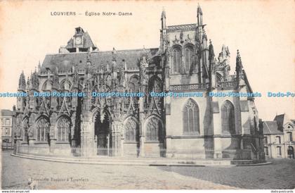 R427463 Louviers Eglise Notre Dame Librairie Barbier e Louviers