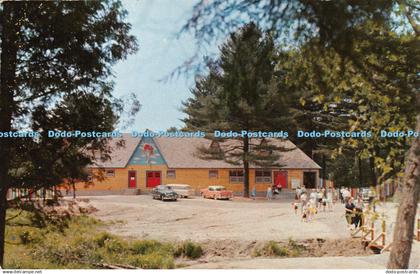 R427519 K 57 Entrance and Parking Lot Santas Village Muskoka Canada Thatchers St