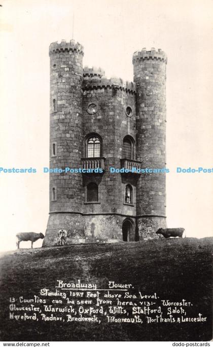 R431680 Broadway Tower Postcard