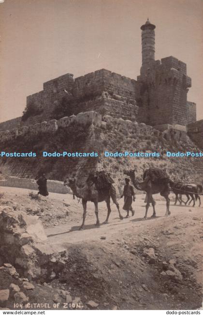 R432184 Citadel of Zion Postcard