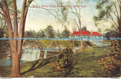 R442113 New York Bronx Park Bronx River Falls Success Postal Card