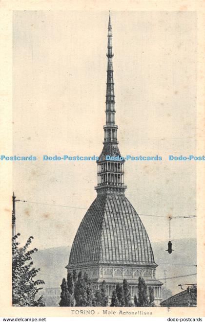 R452325 Torino Mole Antonelliana A D T Postcard