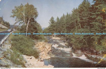 R461098 New Hampshire White Mountains Ammonoosuc Lower Falls Bromley and Company