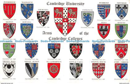 R463366 Cambridge University Arms of the Cambridge Colleges J Salmon