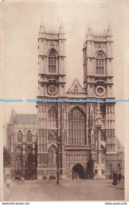 R477542 Westminster Abbey Postcard