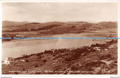 R478575 Kirkcudbrightshire Kippford and River Urr on the Solway Valentine RP