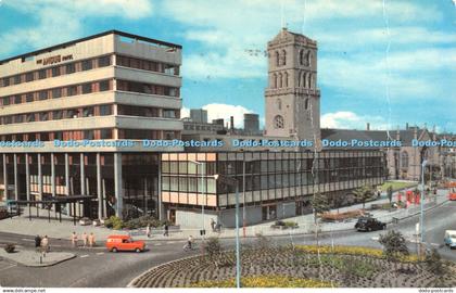 R480212 Dundee The Angus Hotel and Old Steeple 1974