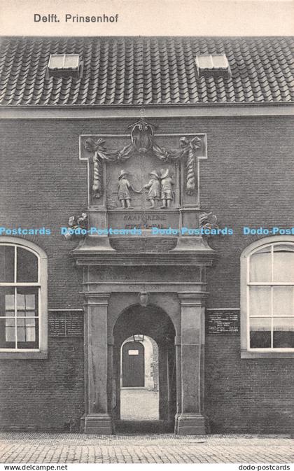 R482092 Delft Prinsenhof P Delft Postcard