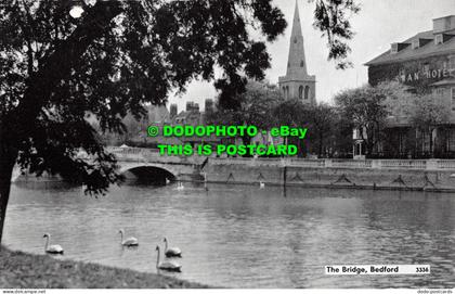 R483379 Bedford. The Bridge. Postcard