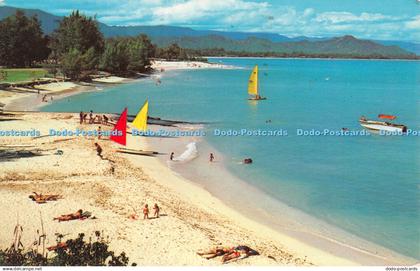 R488159 Beautiful beach Kailua on windward side of Oahu Don Ceppi Plastichrome C