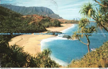 R488448 Lumahai Beach One of most beautiful vistas on Garden Island of Kauai Haw