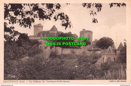 R493138 Cim. Bretenoux. Lot. Le Chateau de Castelnau de Bretenoux. Combier Imp.