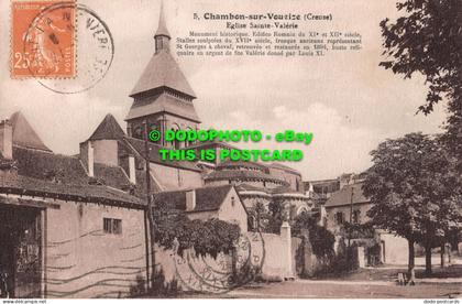 R493342 5. Chambon sur Voueize. Creuse. Eglise Sainte Valerie. Monument historiq