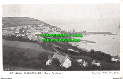 R493393 New Quay. Cardiganshire. From Penrhiw. Desmond